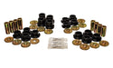 Energy Suspension 5.3126G Control Arm Bushing Set; Black; Rear; Must Reuse All Metal Parts; - Truck Part Superstore