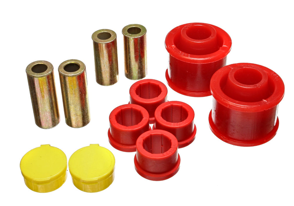 Energy Suspension 5.3138R Control Arm Bushing Set; Red; Front; Performance Polyurethane; - Truck Part Superstore