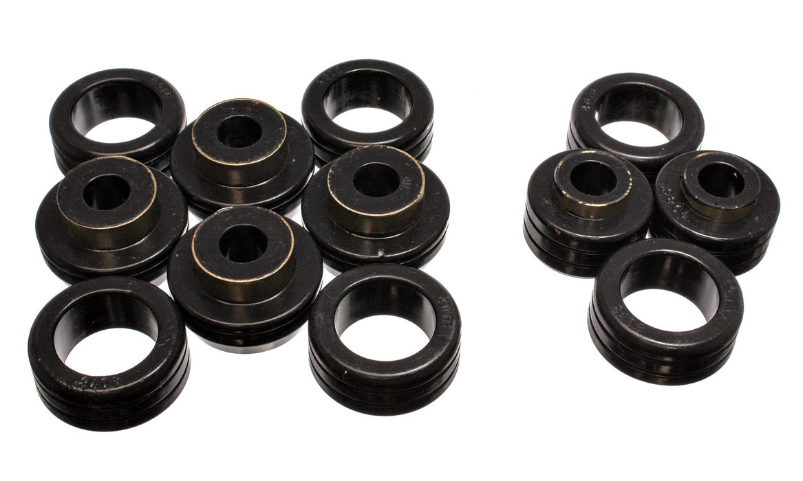 Energy Suspension 5.4106G Body Cab Mount Set; Black; Performance Polyurethane; - Truck Part Superstore