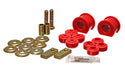 Energy Suspension 5.5110R Sway Bar Bushing Set; Red; Front; Bar Dia. 1 in.; Performance Polyurethane; - Truck Part Superstore