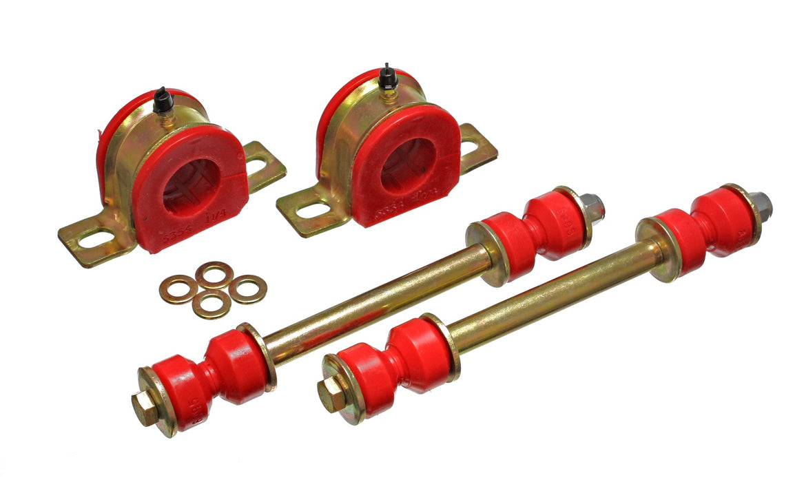 Energy Suspension 5.5124R Sway Bar Bushing Kit - Truck Part Superstore