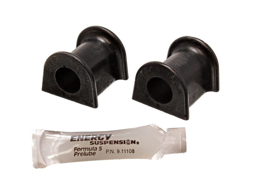 Energy Suspension 5.5147G Sway Bar Bushing Set; Black; Rear; Bar Dia. 18mm; Performance Polyurethane; - Truck Part Superstore