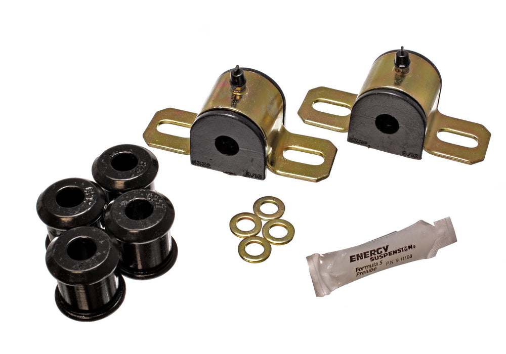 Energy Suspension 5.5148G Sway Bar Bushing Set; Black; Rear; Bar Dia. 9/16 in.; Performance Polyurethane; - Truck Part Superstore
