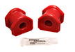 Energy Suspension 5.5149R Sway Bar Bushing Set; Red; Front; Bar Dia. 20mm; Performance Polyurethane; - Truck Part Superstore