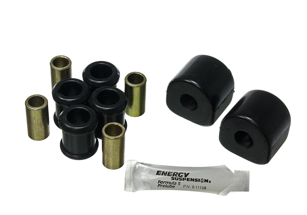 Energy Suspension 5.5179G Sway Bar Bushing Set; Rear; 14mm; Incl. End Link Bushings; Black; - Truck Part Superstore
