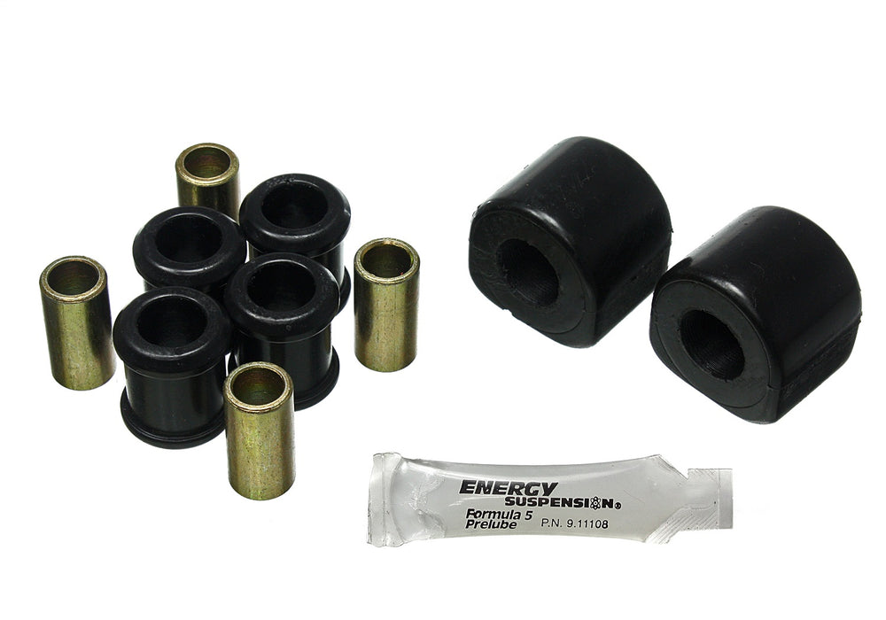 Energy Suspension 5.5185G Sway Bar Bushing Set; Rear; 22mm; Incl. End Link Bushings; Black; - Truck Part Superstore