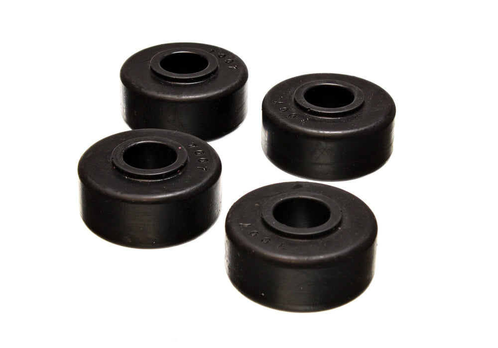 Energy Suspension 5.7102G Strut Rod Bushing Set; Black; Front; Performance Polyurethane; - Truck Part Superstore