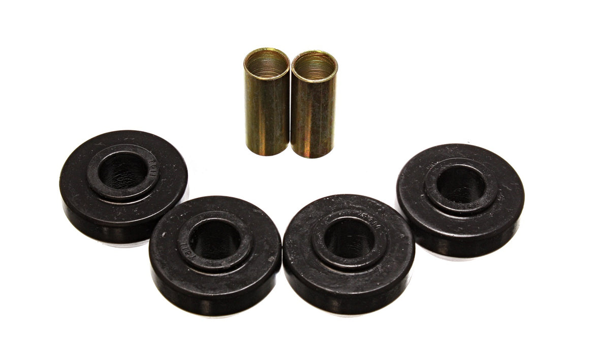 Energy Suspension 5.7109G Strut Rod Bushing Set; Black; Front; Performance Polyurethane; - Truck Part Superstore