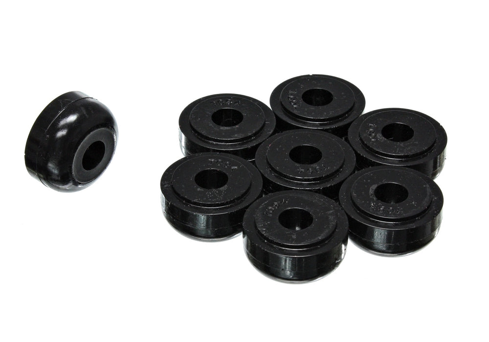Energy Suspension 5.7110G Strut Rod Bushing Set; Black; Rear; Performance Polyurethane; - Truck Part Superstore