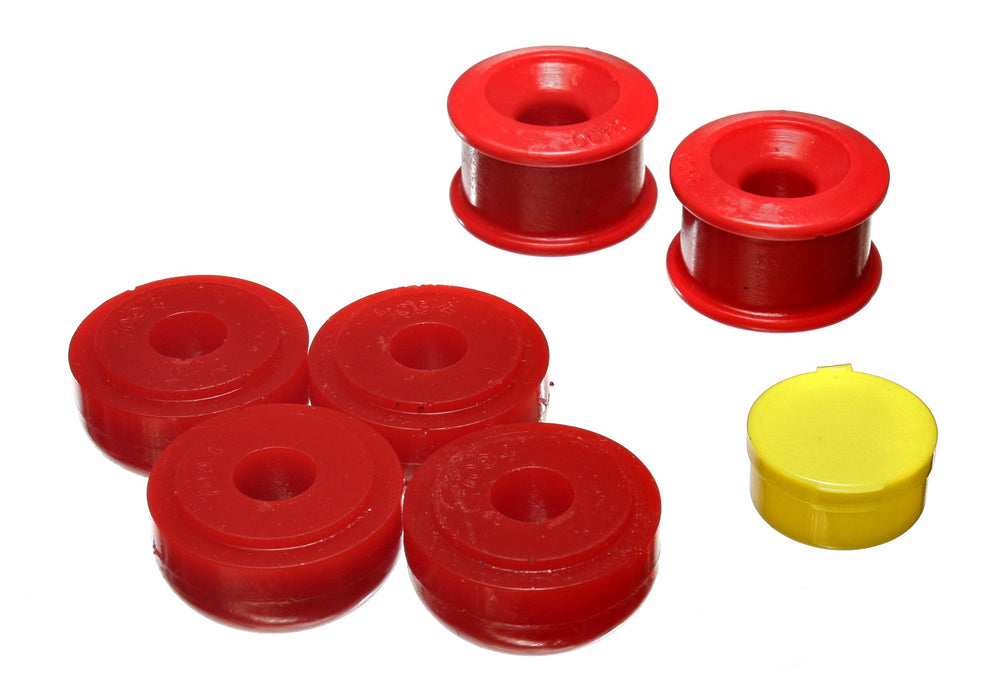 Energy Suspension 5.7112R Trailing Arm Bushing Set; Red; Rear; Performance Polyurethane; - Truck Part Superstore