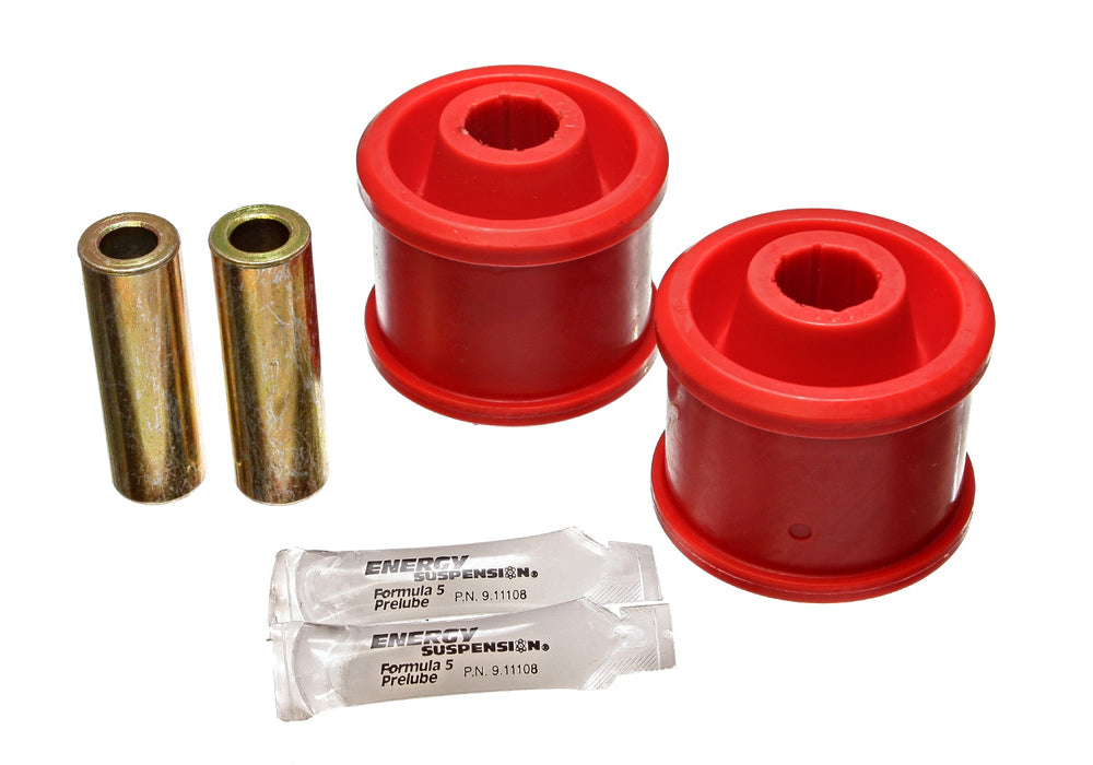Energy Suspension 5.7115R Trailing Arm Bushing Set; Red; Rear; Performance Polyurethane; - Truck Part Superstore