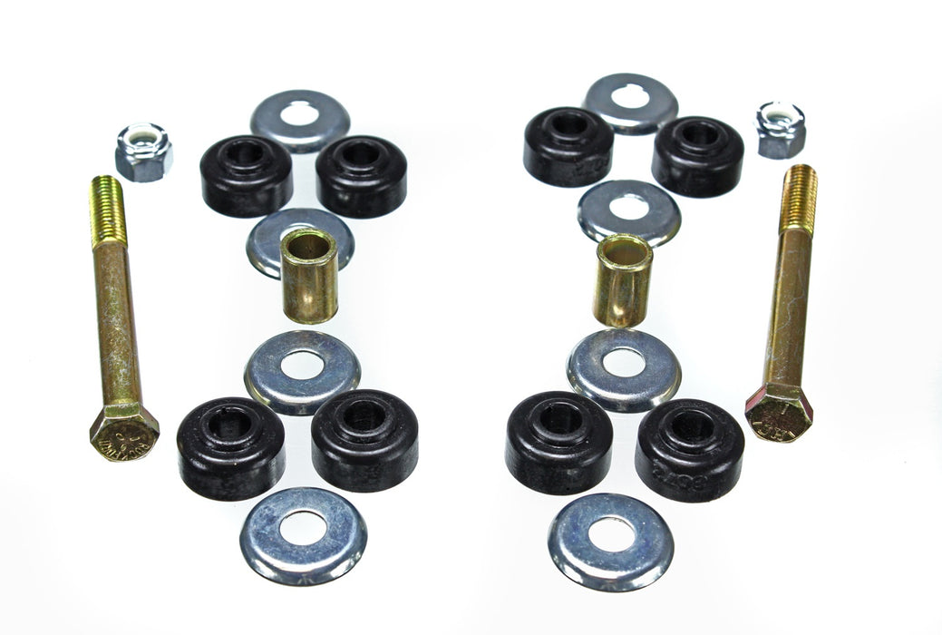 Energy Suspension 5.8105G End Link Bushing Set; Black; Front; Performance Polyurethane; - Truck Part Superstore
