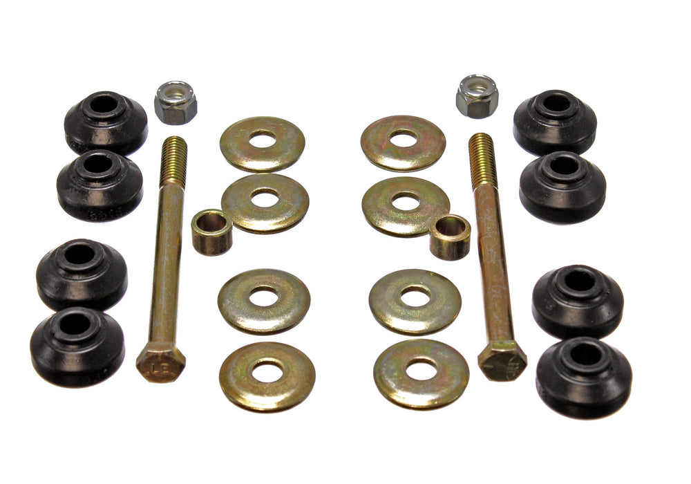 Energy Suspension 5.8107G End Link Bushing Set; Black; Front; Performance Polyurethane; - Truck Part Superstore