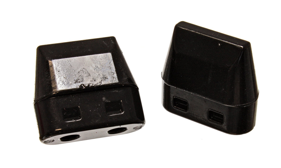 Energy Suspension 5.9105G Bump Stop Set; Black; Front; Performance Polyurethane; - Truck Part Superstore