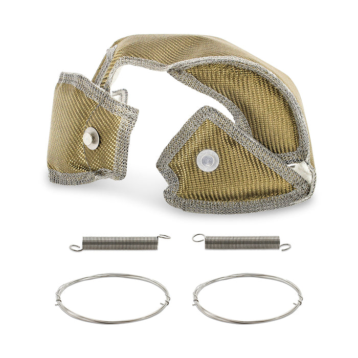 Mishimoto MMTB-SUP-20 Mishimoto MMTB-SUP-20 Titanium Turbo Blanket, Fits Toyota GR Supra 2020 - Truck Part Superstore