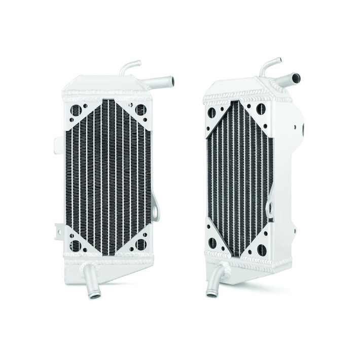 Mishimoto MMDB-CRF450R-09LX Left Braced Aluminum Dirt Bike Radiator, for Honda CRF450R 2009-2012 - Truck Part Superstore