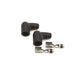 FAST 255-0025-25 25 Pack of 90 Degree Cannister Coil Boots and Terminals - Truck Part Superstore