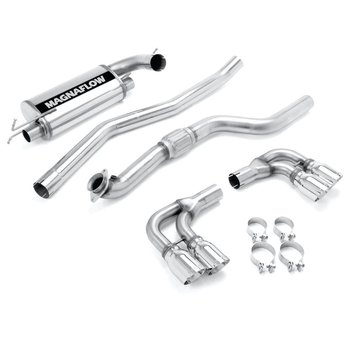 MagnaFlow Exhaust Products 16761 Street Series Stainless Cat-Back System - Truck Part Superstore
