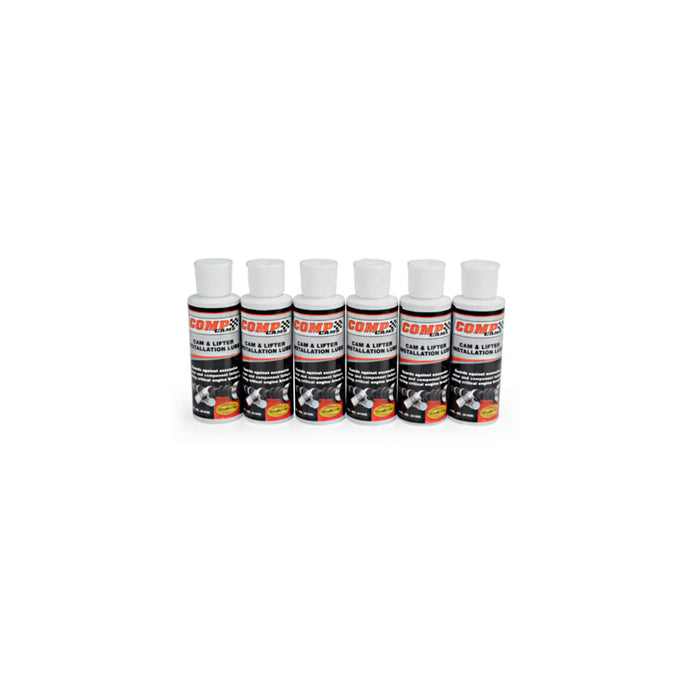 COMP Cams 198 6 Pack of 4 oz. Bottles of Cam and Lifter Installation Lube - Truck Part Superstore