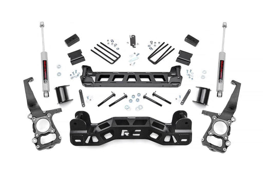 Rough Country 57230 4 Inch Suspension Lift Kit w/N3 Shocks 11-14 F-150 Rough Country - Truck Part Superstore