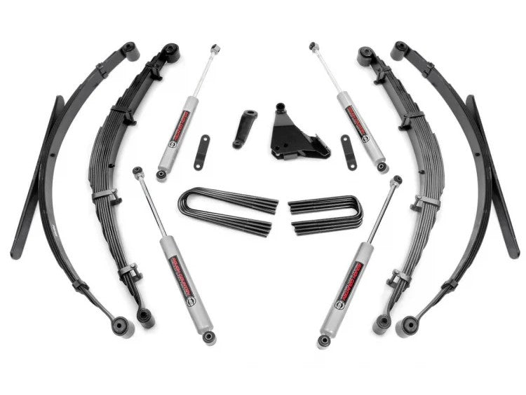 Rough Country 49730 6 Inch Suspension Lift System 99-04 4WD Ford F-250/F-350 Super Duty Rough Country - Truck Part Superstore
