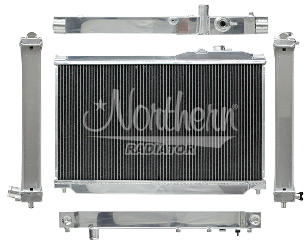Northern Radiator 205237 Northern All Aluminum Sport Compact Radiator - Truck Part Superstore