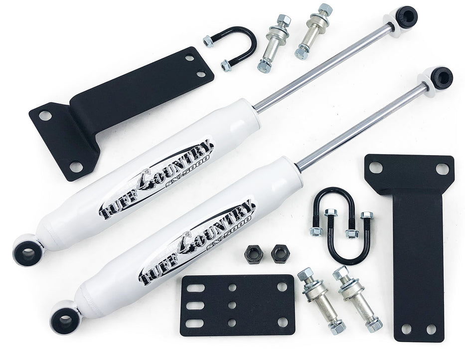 Tuff Country 66290 Dual Steering Stabilizer  99-04 Ford F250/F350 4WD Tuff Country - Truck Part Superstore