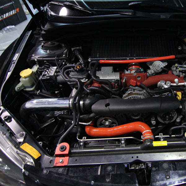 Mishimoto MMAI-STI-08P Subaru WRX/STI Performance Cold-Air Intake, Polished, 2008-2014 - Truck Part Superstore