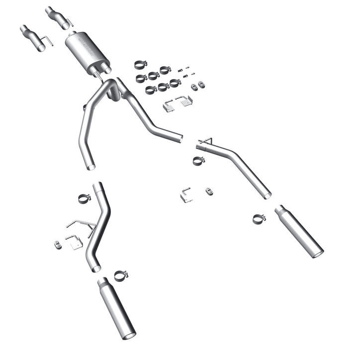 MagnaFlow Exhaust Products 15460 Street Series Stainless Cat-Back System - Truck Part Superstore