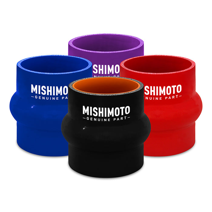 Mishimoto MMCP-2.5HPBK Mishimoto Hump Hose Coupler, 2.5-in - Various Colors - Truck Part Superstore