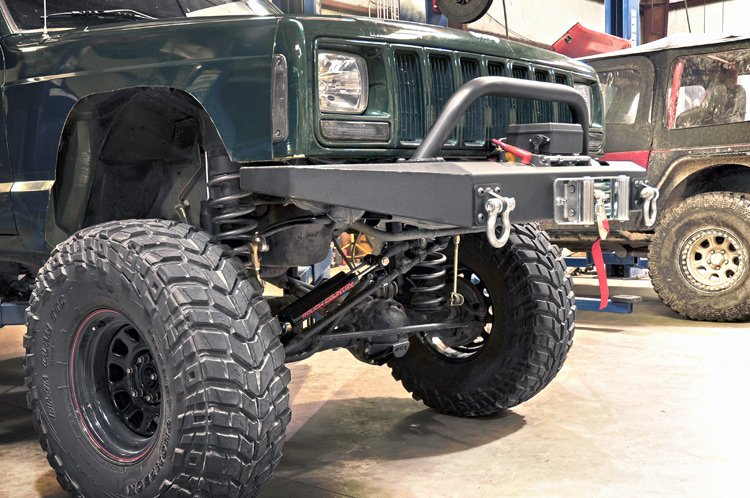 Rough Country 1056 Jeep Light Bar RC Bumpers 84-01 Cherokee XJ Rough Country - Truck Part Superstore