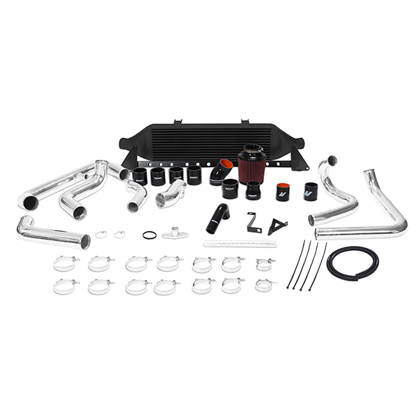 Mishimoto MMINT-WRX-08AIBK Subaru WRX Front-Mount Intercooler Kit, 2008-2014 Black - Truck Part Superstore