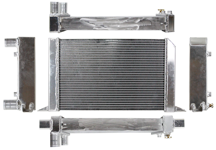Northern Radiator 204111 Scirocco Radiator - 21 1/2 x 12 9/16 x 3 1/8 - Truck Part Superstore