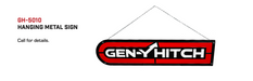 GEN-Y Hitch GH-5010 Multilayer Metal GEN-Y Logo Sign. - Truck Part Superstore