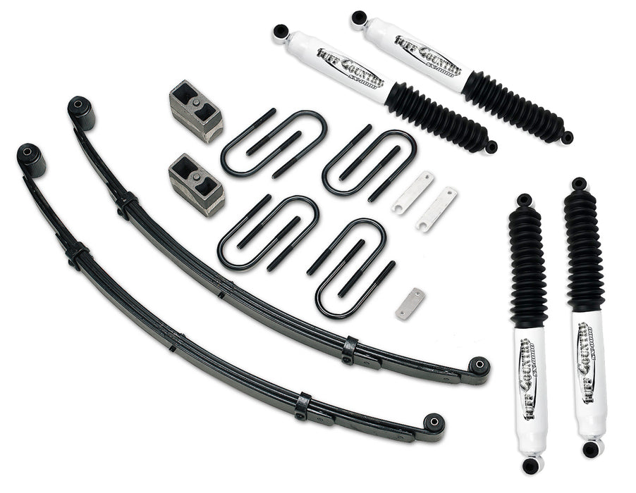 Tuff Country 12611KN 2 Inch Lift Kit 69-72 Chevy Truck/GMC Truck 4x4 K10/K20/Suburban 1/2 Ton/3/4 Ton 4x4/Blazer/Jimmy Heavy Duty w/ SX8000 Shocks Tuff Country - Truck Part Superstore