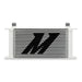 Mishimoto MMOC-19WT Universal 19-Row Oil Cooler, White - Truck Part Superstore