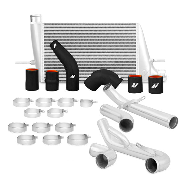 Mishimoto MMINT-EVO-10KSL Mitsubishi Lancer Evolution X Performance Intercooler Kit, Silver, 2008-2015 - Truck Part Superstore