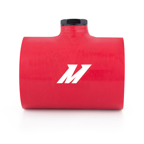 Mishimoto MMCP-30NPTRD Silicone Coupler, 3.0-in w/ 1/8-in NPT Bung - Truck Part Superstore