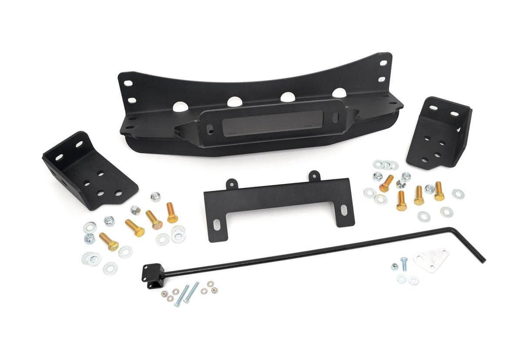 Rough Country 1080 Hidden Winch Mounting Plate 07-13 Silverado/Sierra Silverado/Sierra 1500 Rough Country - Truck Part Superstore