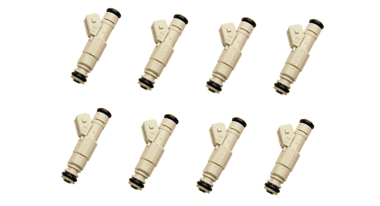 FAST 303608 Precision-Flow LS1 Profile 36 Lb/Hr High Impedance Injectors - Set of 8 - Truck Part Superstore