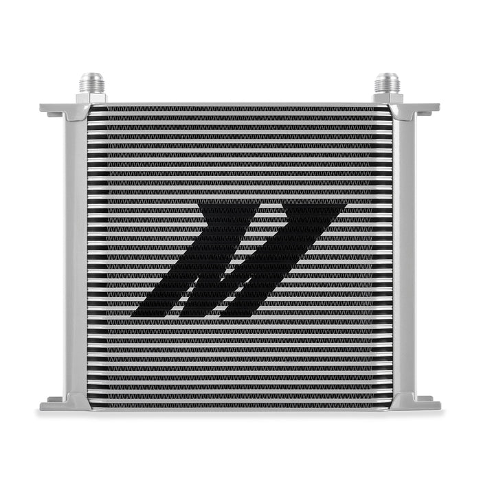 Mishimoto MMOC-34SL Universal 34-Row Oil Cooler, Silver - Truck Part Superstore