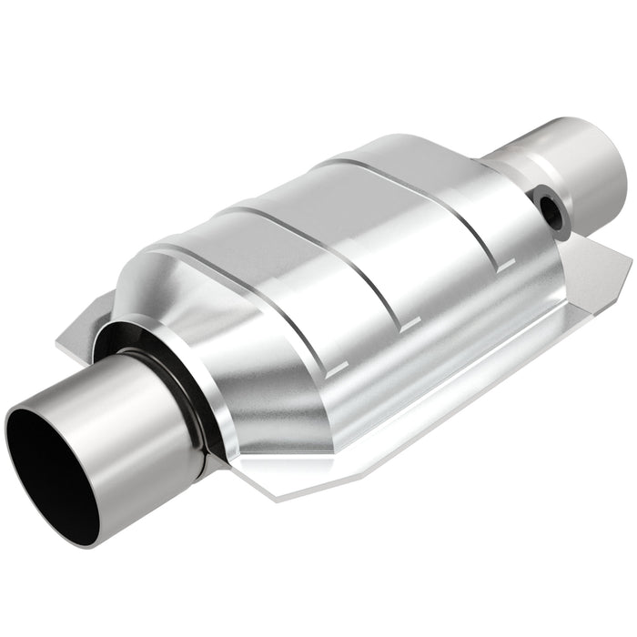 MagnaFlow Exhaust Products 91035 Standard Grade Universal Catalytic Converter-2.25in. - Truck Part Superstore
