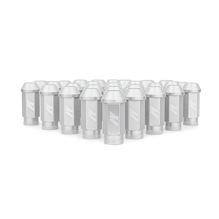 Mishimoto MMLG-15-27LSL Mishimoto Aluminum Locking Lug Nuts, M12 X 1.5, Fits Ford Bronco 2021+, Silver - Truck Part Superstore