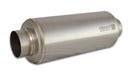 Vibrant Performance 17535 Bottle Style Resonator; 3.50 in. Inlet/Outlet I.D. x 16.00 in. Long; - Truck Part Superstore