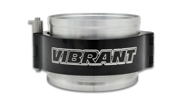 Vibrant Performance 12518 HD Clamp System Assembly; For 4in. O.D. Tubing; Anodized Black; 6061 Aluminum; - Truck Part Superstore