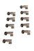 FAST 295-2422 FireWire 90 Degree Cut-To-Fit Wireset for LS Coils w/ Heat Sleeve - Truck Part Superstore