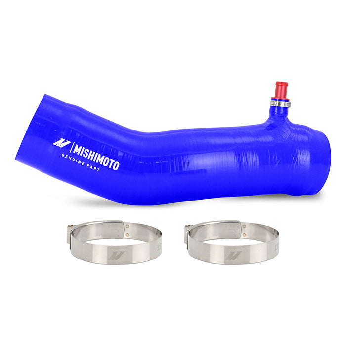 Mishimoto MMHOSE-TAC35-16IHBL Silicone Induction Hose, fits Toyota Tacoma 3.5L 2016-2023, Blue - Truck Part Superstore