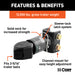 CURT 25329 2-5/16in. Channel-Mount Coupler with Sleeve-Lock (12;500 lbs; Black) - Truck Part Superstore