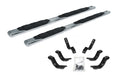 Go Rhino 105449980PS 5" side steps provide enhanced vehicle access with wide step area - Truck Part Superstore