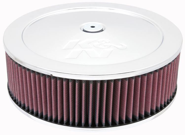 K&N 60-1230 Round Air Filter Assembly - Truck Part Superstore
